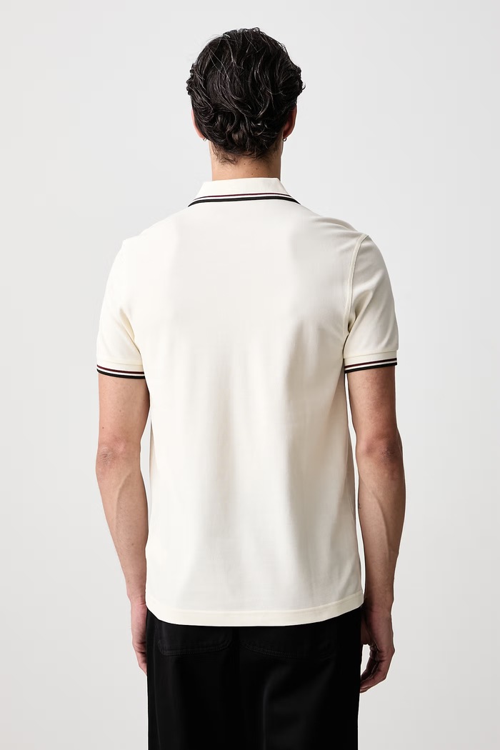 Odzież Fred Perry Polo męskie bawełniane M3600.69C beżowy