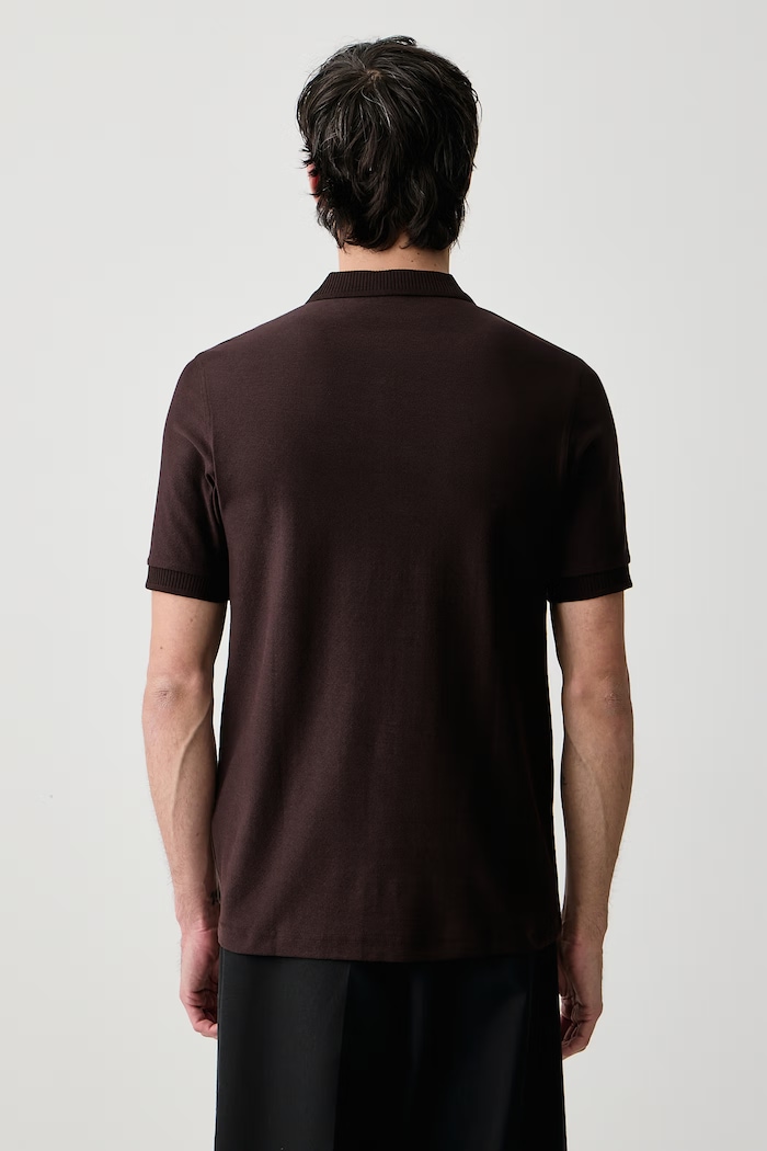 Odzież Fred Perry Polo męskie bawełniane M3400.33C brązowy