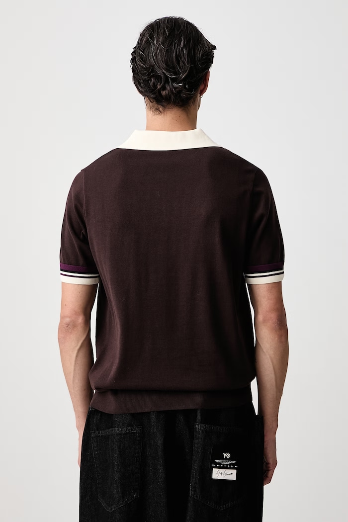 Odzież Fred Perry Polo męskie bawełniane K3313.33C brązowy