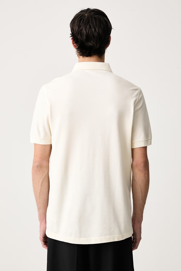 Odzież Fred Perry Polo męskie bawełniane M6000.V11 beżowy