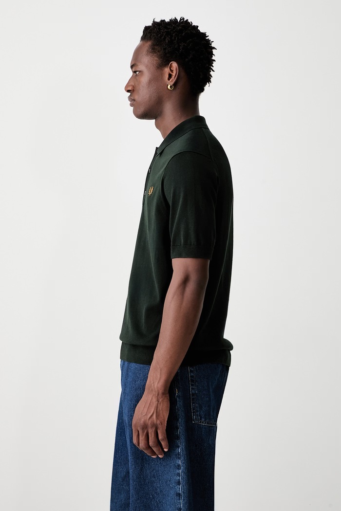 Fred Perry polo męskie bawełniane zielony K9725.Q20