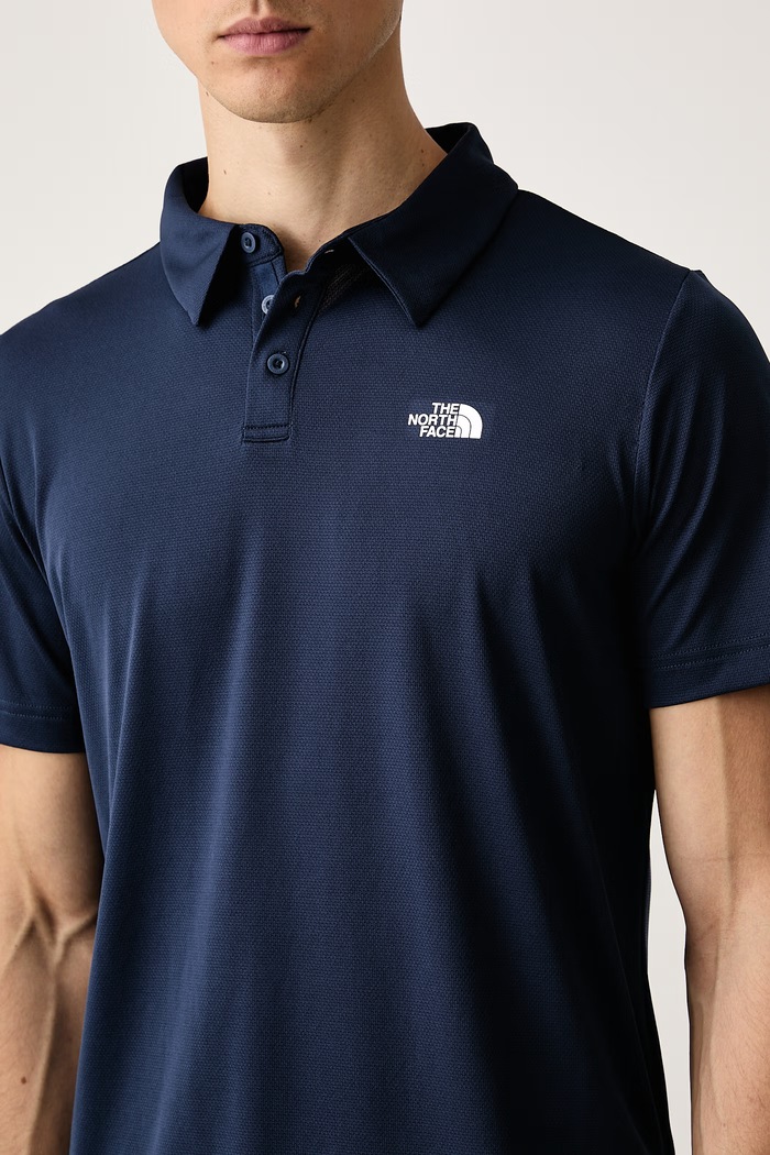 Αθλητικό πόλο μπλουζάκι The North Face NF0A2WAZ8K21 σκούρο μπλε