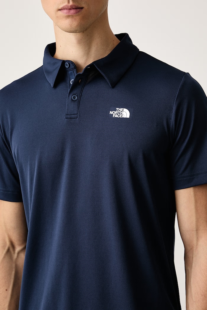 Αθλητικό πόλο μπλουζάκι The North Face NF0A2WAZ8K21 σκούρο μπλε