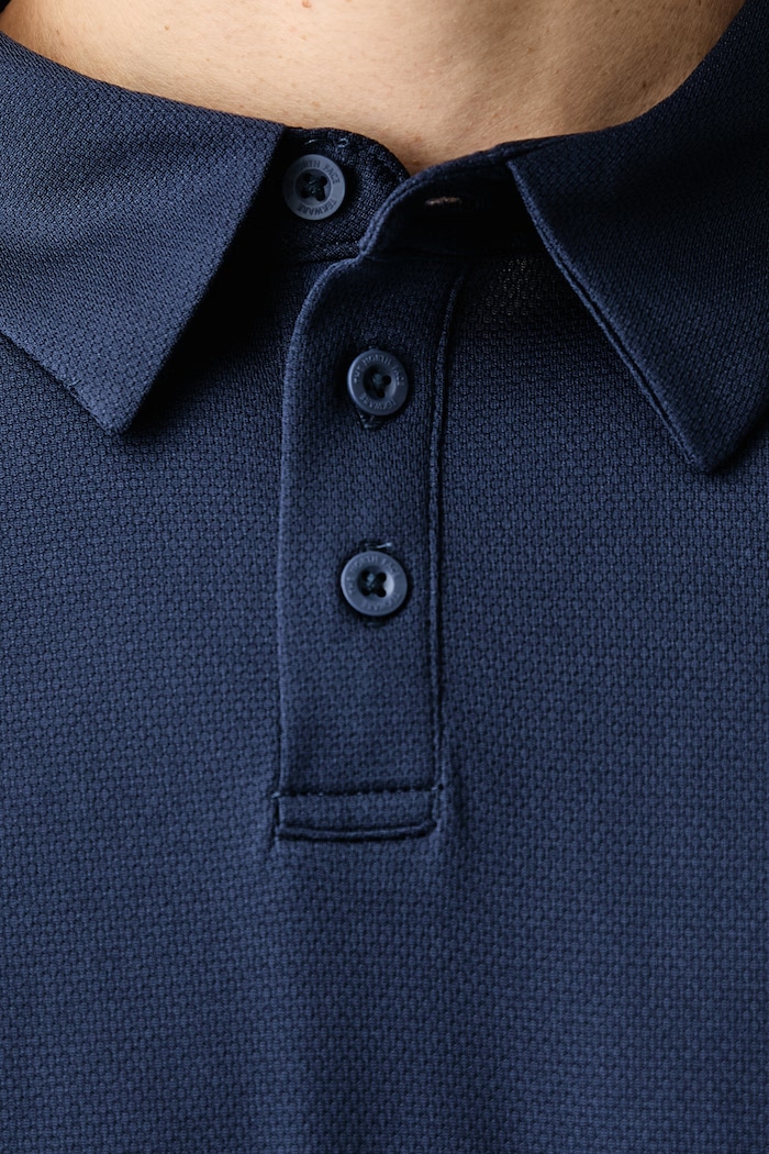 Αθλητικό πόλο μπλουζάκι The North Face σκούρο μπλε NF0A2WAZ8K21