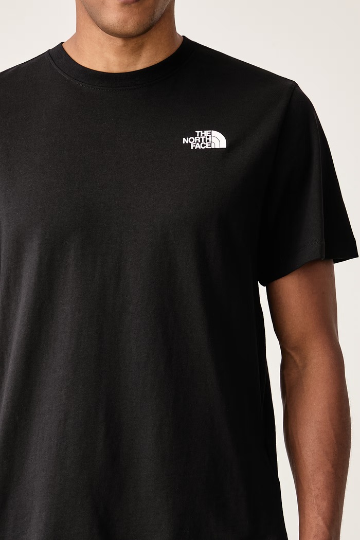 T-shirt ανδρικό βαμβακερό Relaxed The North Face NF0A8H6AJK31 μαύρο
