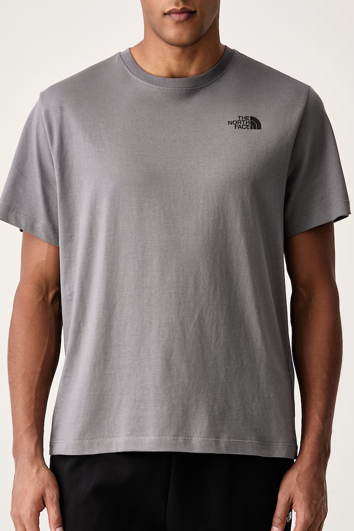 T-shirt męski bawełniany Relaxed The North Face NF0A8H6A0UZ1 szary