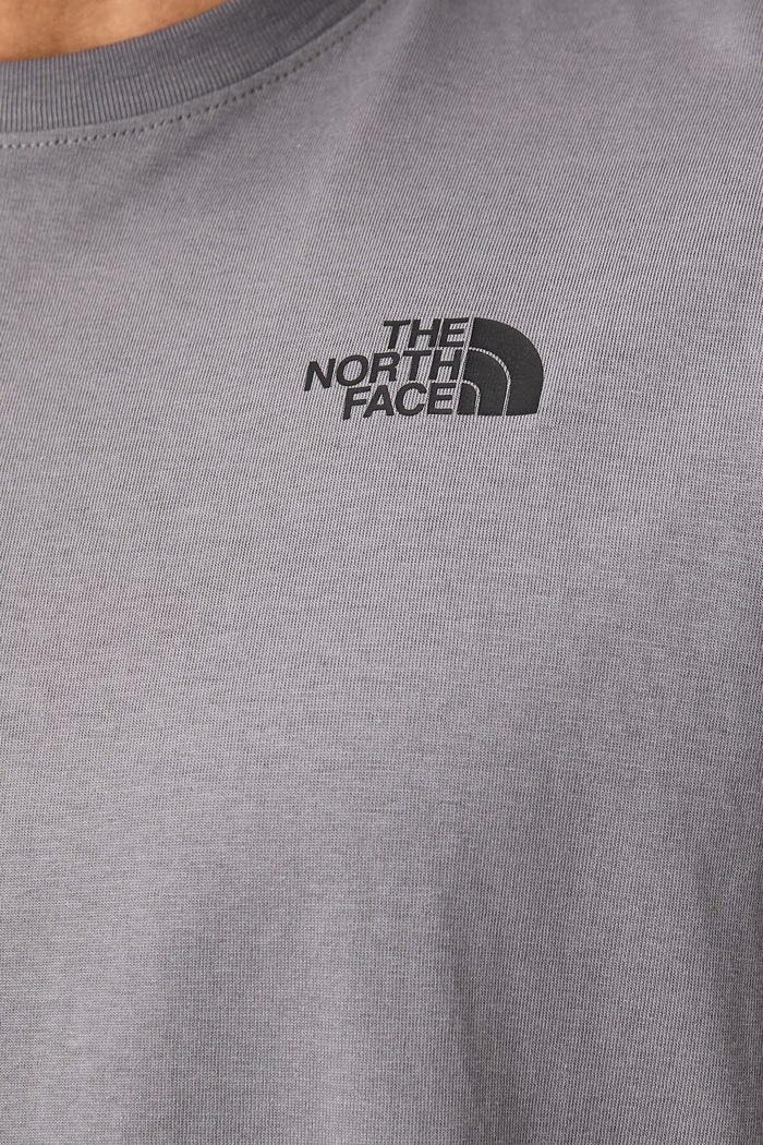 T-shirt męski bawełniany Relaxed The North Face szary NF0A8H6A0UZ1