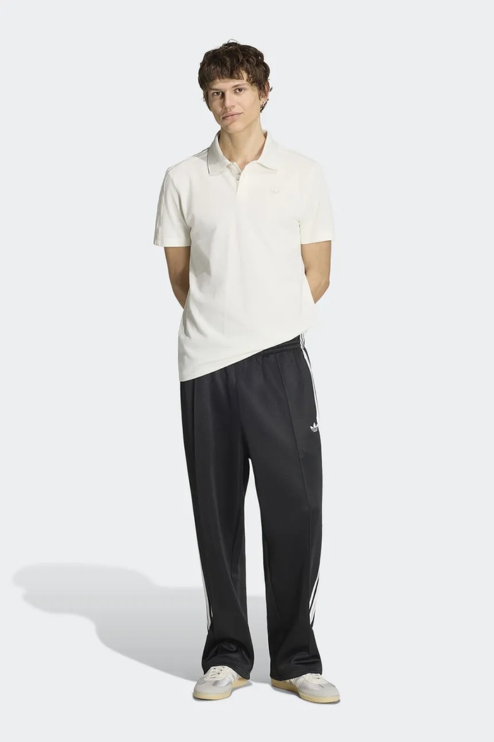 Odzież adidas Originals Polo bawełniane męskie KV6674 beżowy
