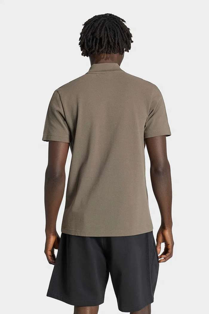 adidas Originals Polo bawełniane męskie KQ6975 zielony AW26