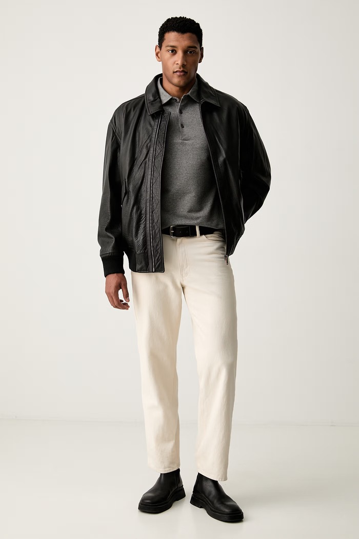 Gant Longsleeve męski bawełniany z elastanem 2014130 szary AW26