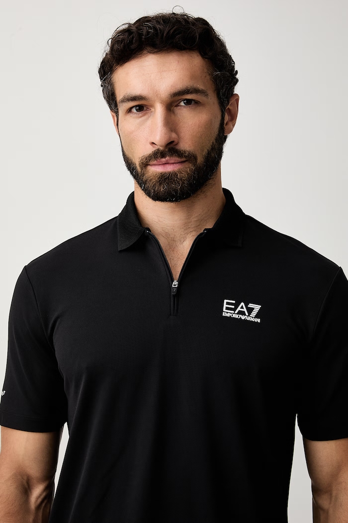 EA7 Emporio Armani polo tričko pánske čierna AF27204.7M002480