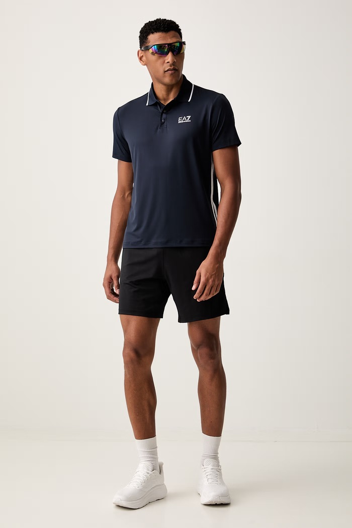 EA7 Emporio Armani polo sportowe męskie AF13689.7M002488 granatowy AW26