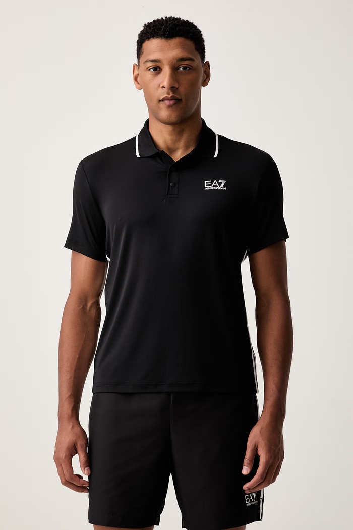 EA7 Emporio Armani polo sportowe męskie czarny AF13689.7M002488