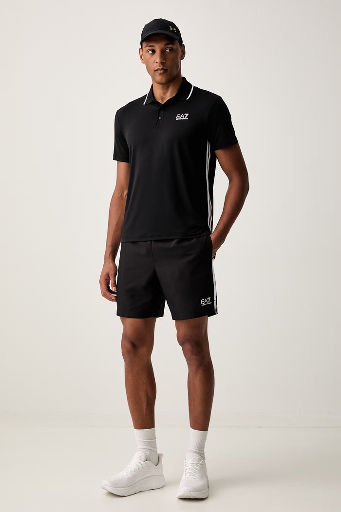 EA7 Emporio Armani polo sportowe męskie AF13689.7M002488 czarny AW26