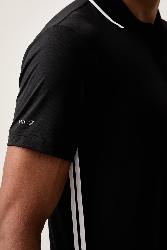 EA7 Emporio Armani polo sportowe męskie czarny AF13689.7M002488