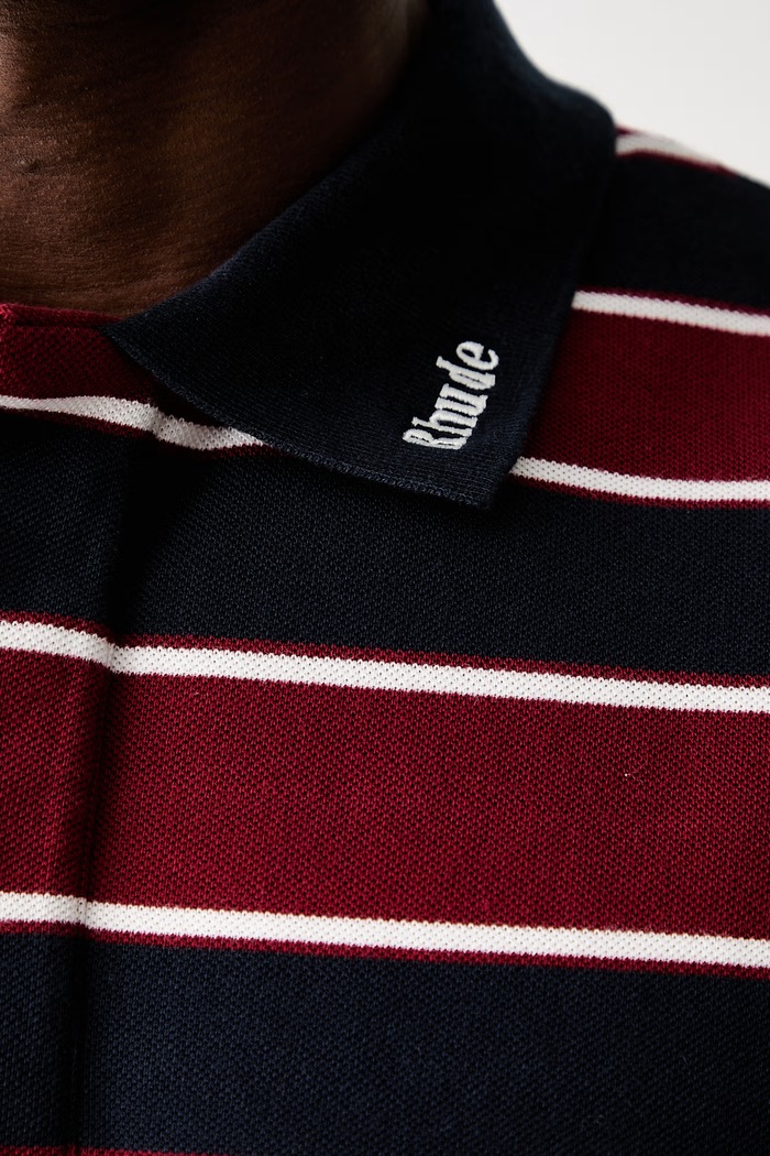 RHUDE polo bawełniane męskie RHPF26PO01212
