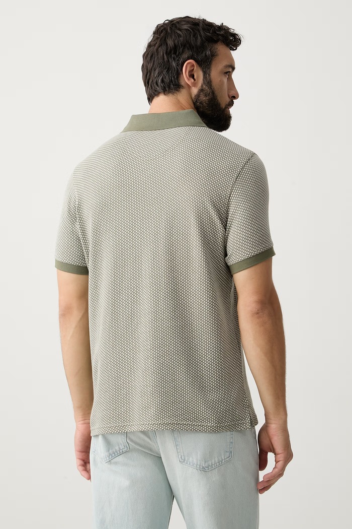 Odzież Barbour polo męskie bawełniane Copgrove MML1561 zielony