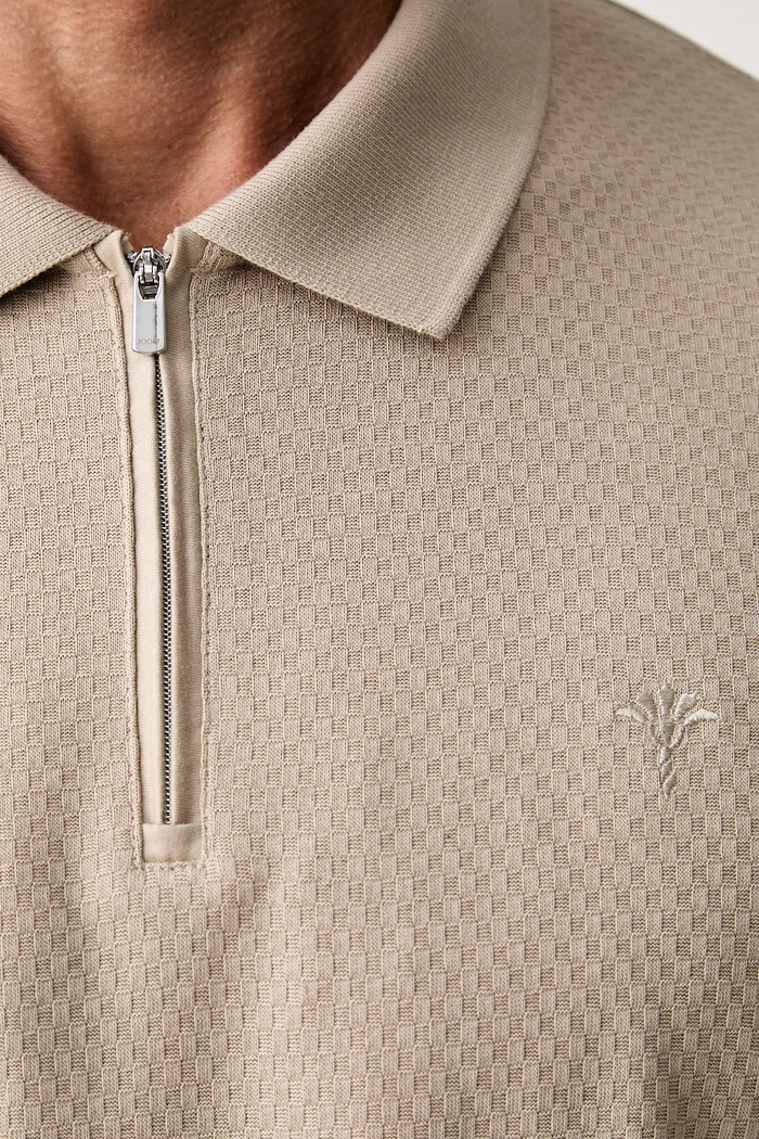 Joop! polo męskie bawełniane 30103411 beżowy