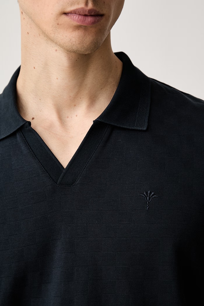 Joop! polo męskie bawełniane 30103401 granatowy