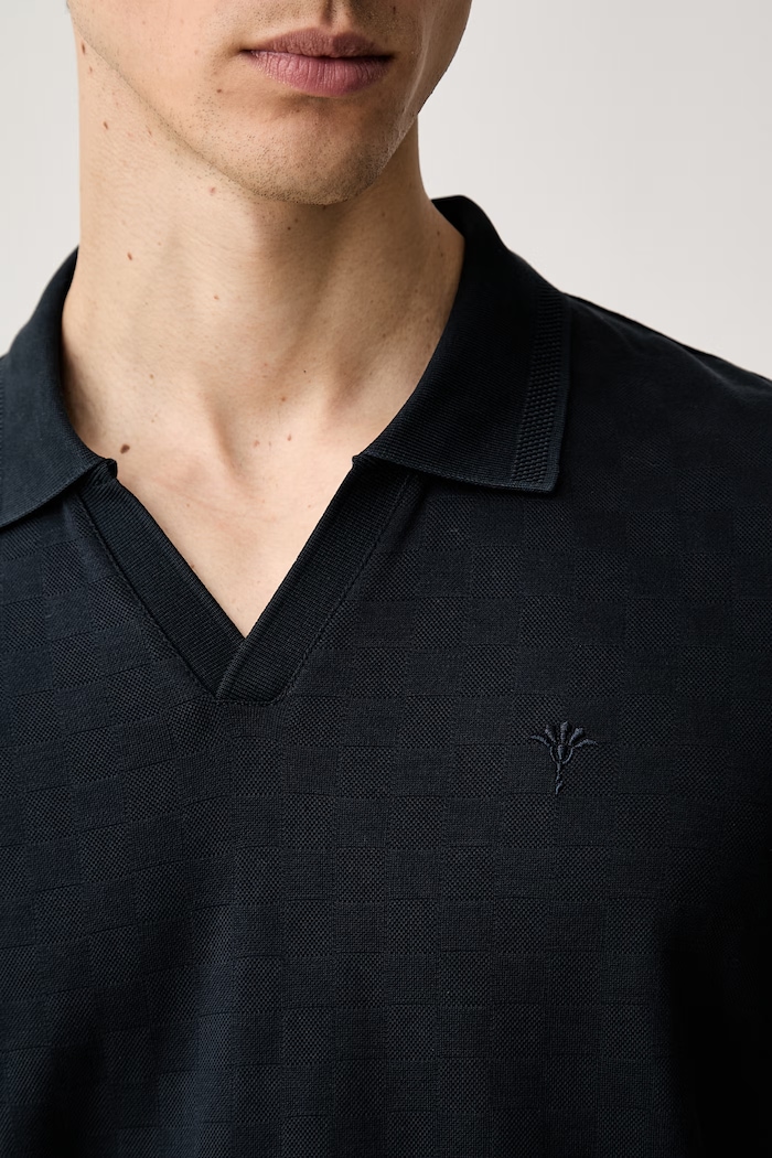Joop! polo męskie bawełniane 30103401 granatowy
