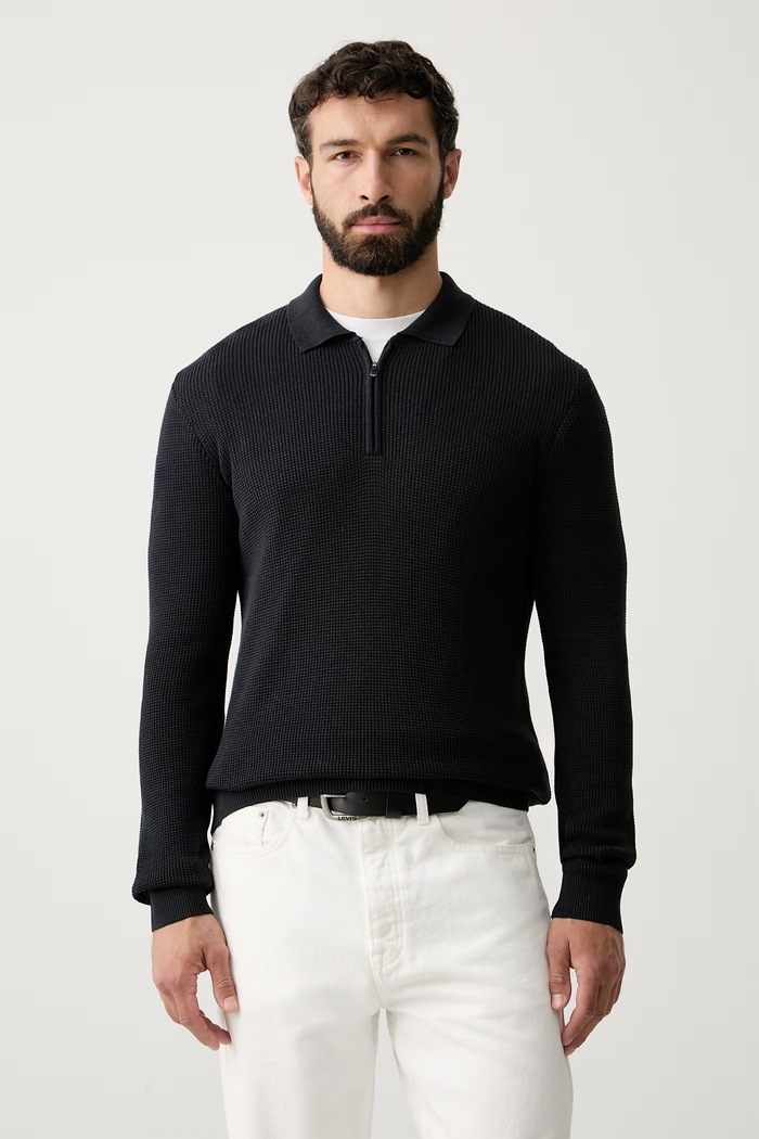 Joop! sweter męski bawełniany granatowy 30103214