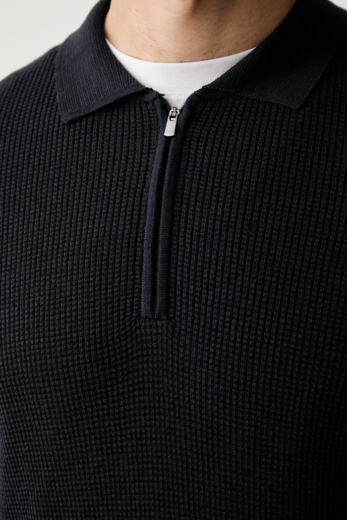 Joop! sweter męski bawełniany 30103214 granatowy