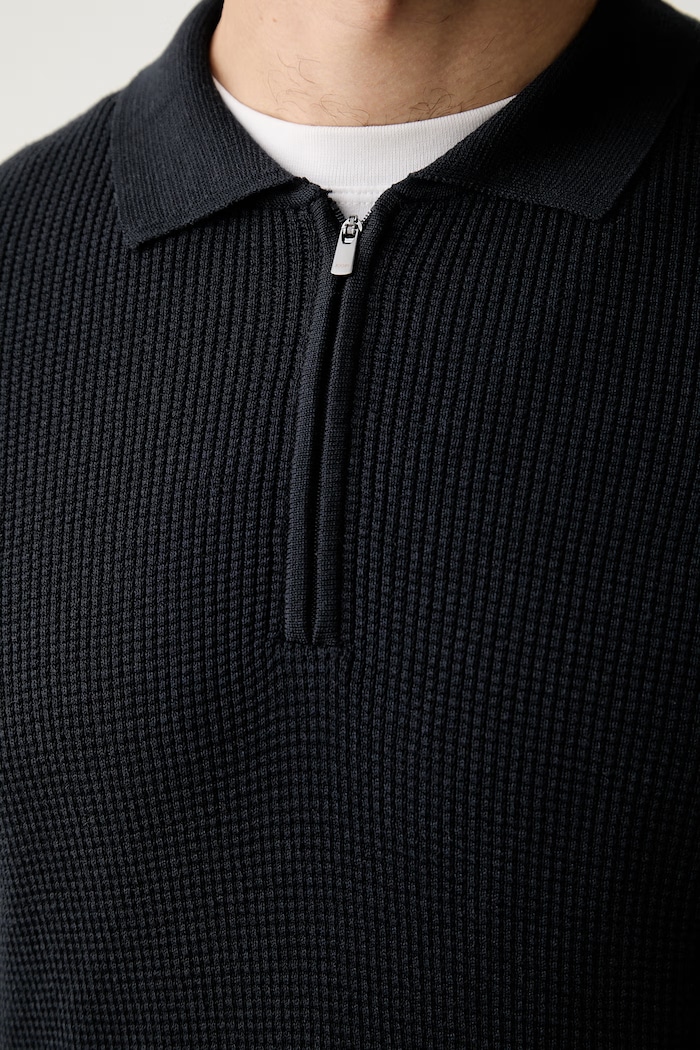 Joop! sweter męski bawełniany 30103214 granatowy