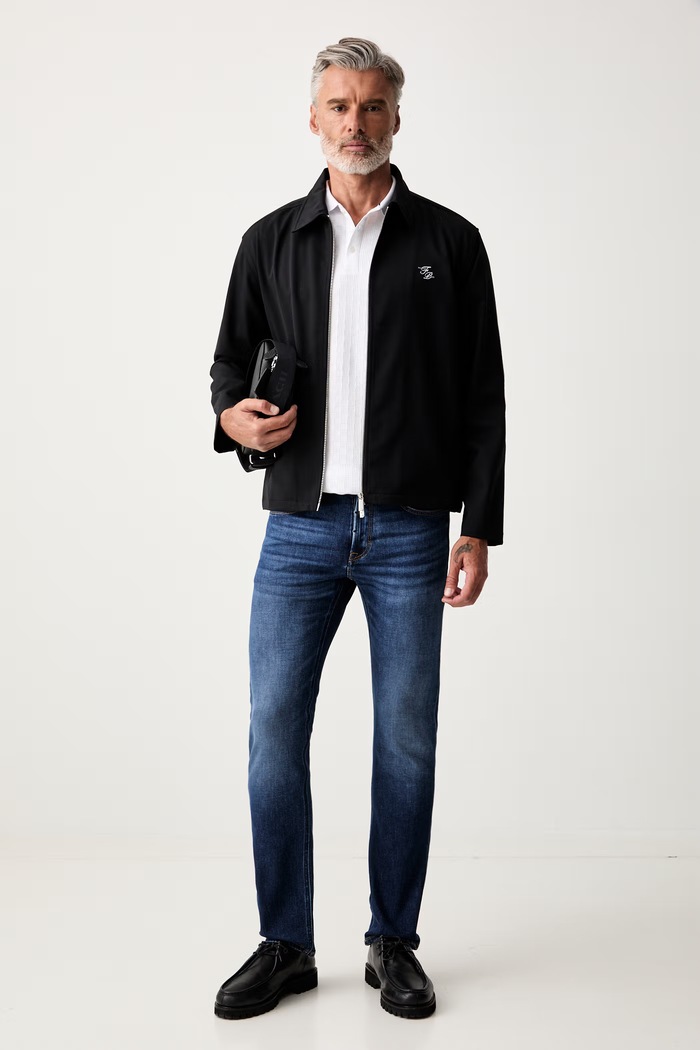 Karl Lagerfeld polo majica za muškarce od pamuka 563203.745007 bijela AW26
