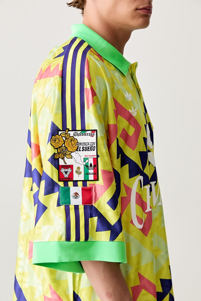 adidas Originals x Willy Chavarria polo męskie KU7799 żółty