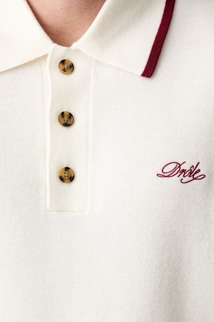 Drôle de Monsieur polo swetrowe męskie wełniane L.PO194.WO007