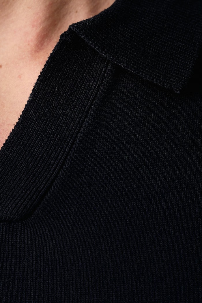 Sweter męski z wiskozą Lindbergh granatowy 30.800803