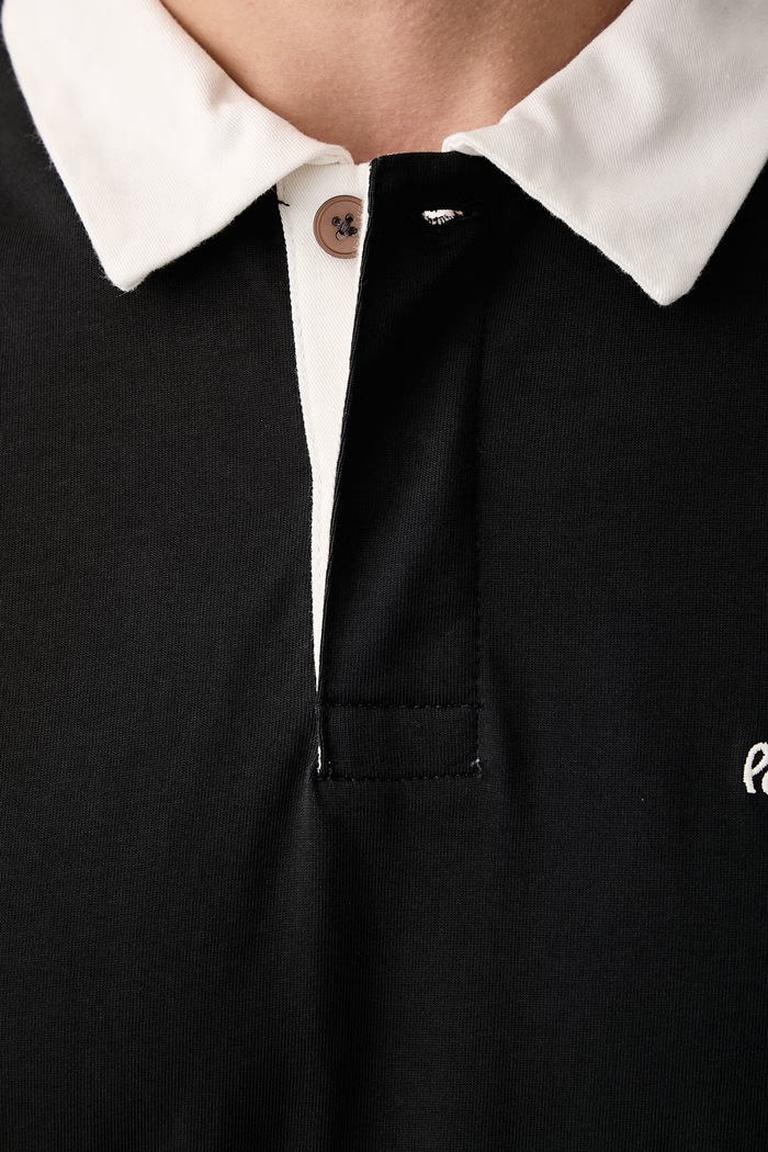 Longsleeve męski bawełniany PS Paul Smith czarny M2R.A233E.W22642