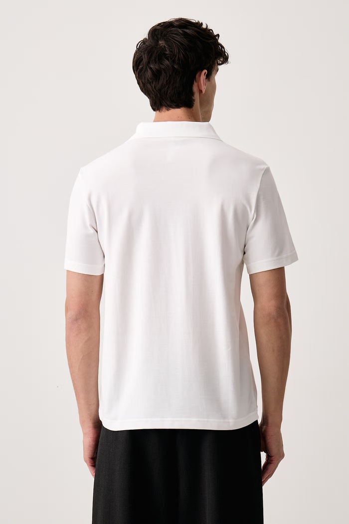Oblačila adidas Originals Polo majica moška bombažna Trefoil Essentials KS9800 bela