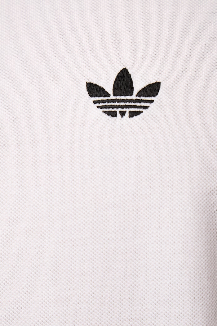Polo da uomo in cotone Trefoil Essentials adidas Originals bianco KS9800