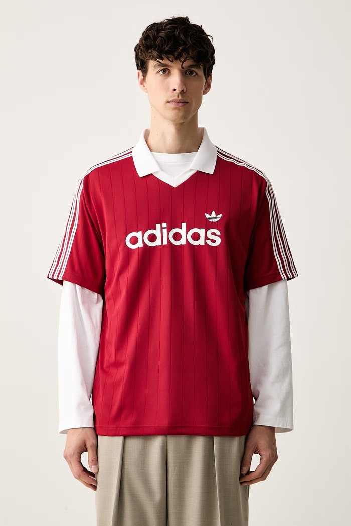adidas Originals polo majica moška rdeča KS7455