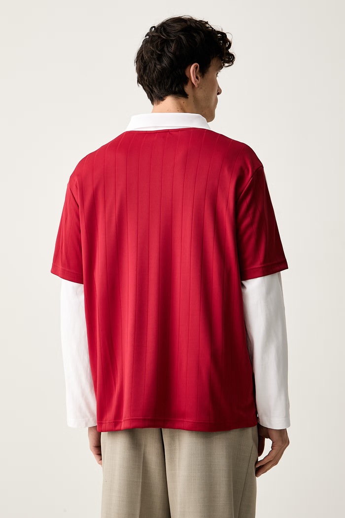 Oblačila adidas Originals polo majica moška KS7455 rdeča