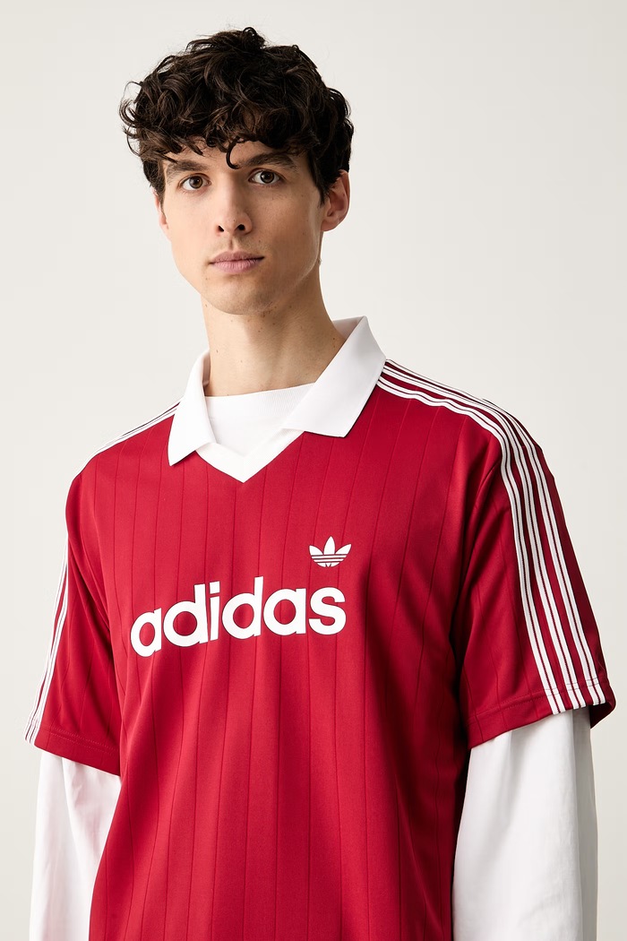 adidas Originals polo majica moška rdeča KS7455