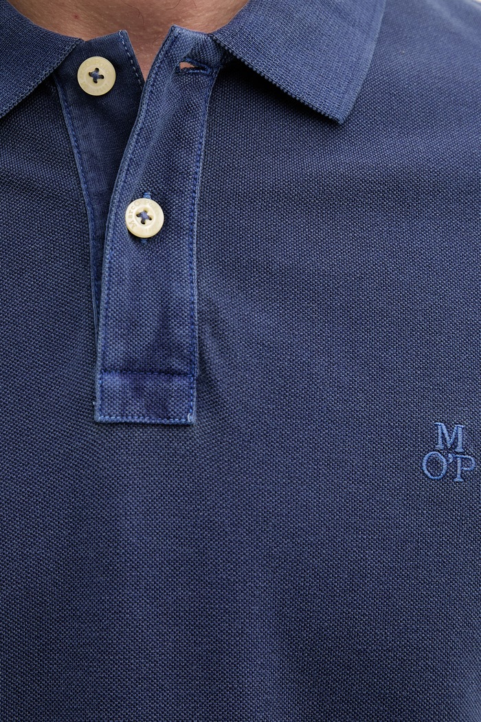 Marc O'Polo polo muški od pamuka 5000014284 mornarsko plava
