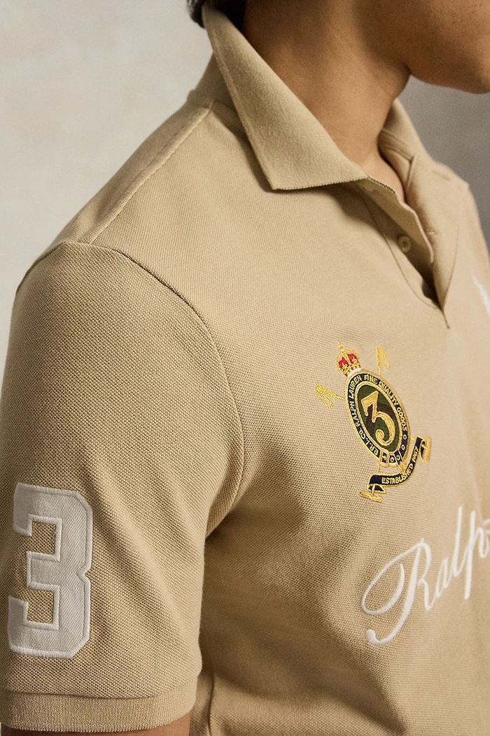 Polo Ralph Lauren πόλο ανδρικό βαμβακερό πράσινο 710B20009