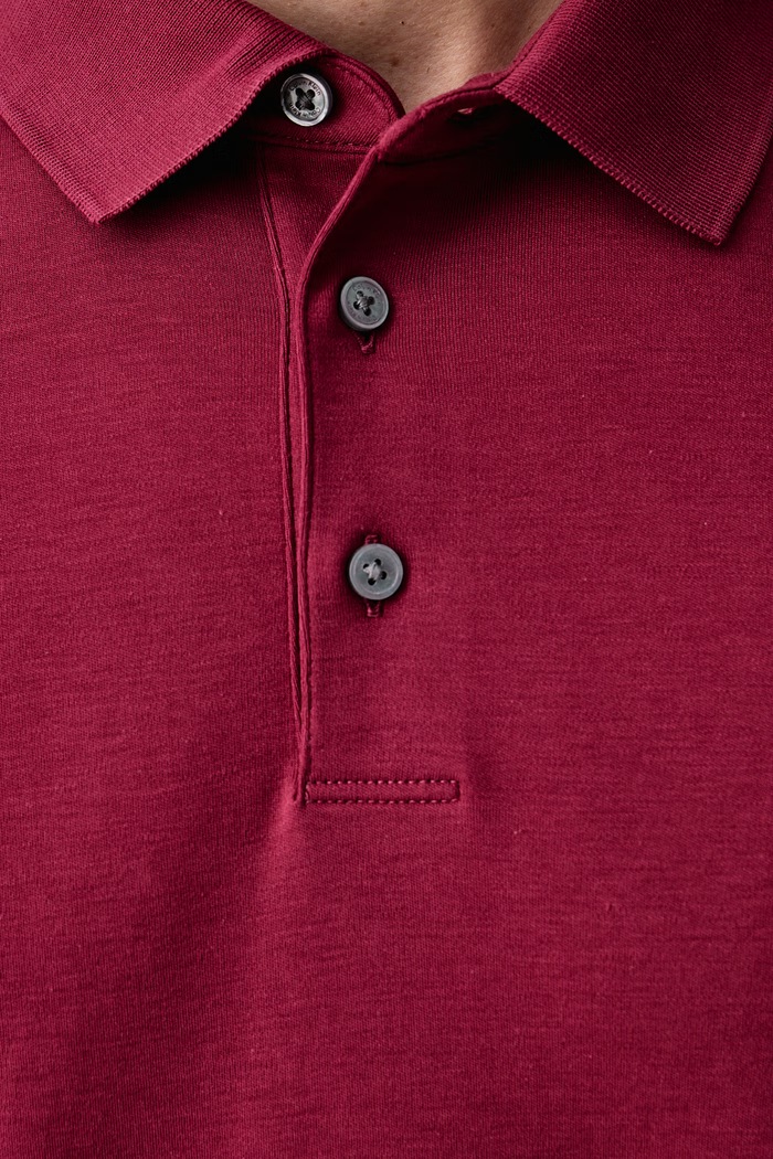 Longsleeve męski bawełniany Calvin Klein bordowy LV04LH240G