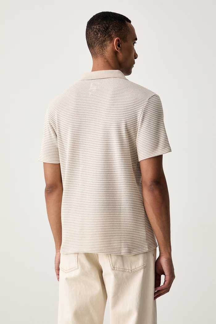 Odjeća Guess polo majica za muškarce s pamukom JOHNNY M6YP40.K4499 bež