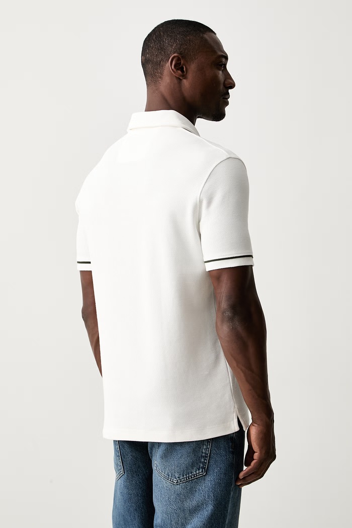 Odzież Guess polo męskie bawełniane M6YP17.K4398 beżowy