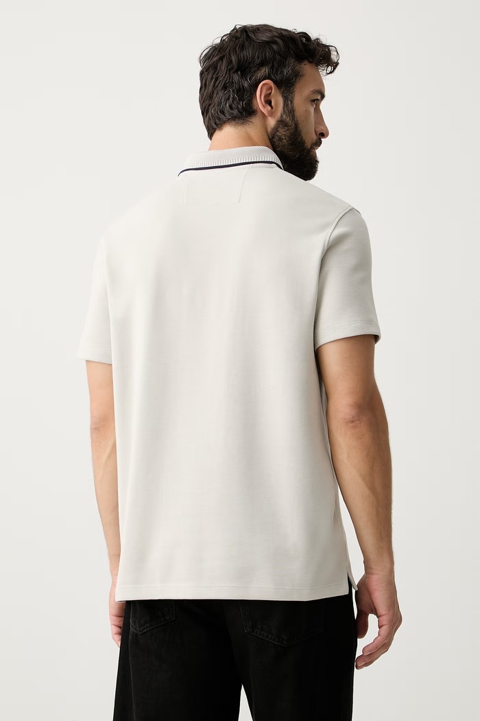 Odzież Guess polo męskie z bawełną M6YP11.K4390 beżowy