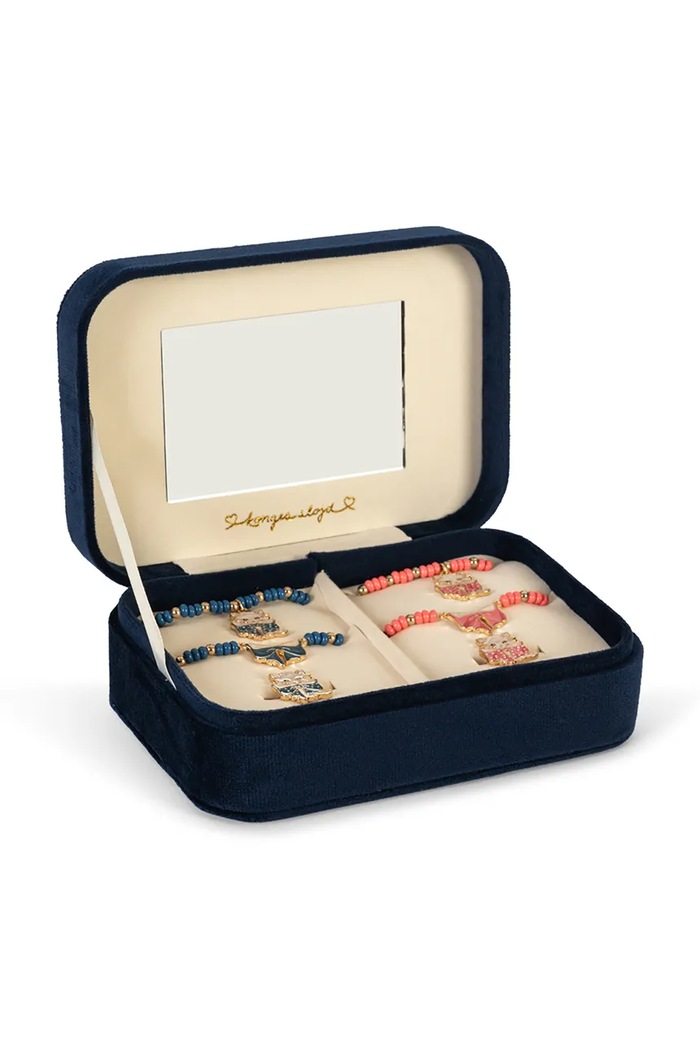 Konges Sløjd Komplet biżuterii dziecięcy ALL I WISH FOR - JEWELRY granatowy KS106366.9BY2