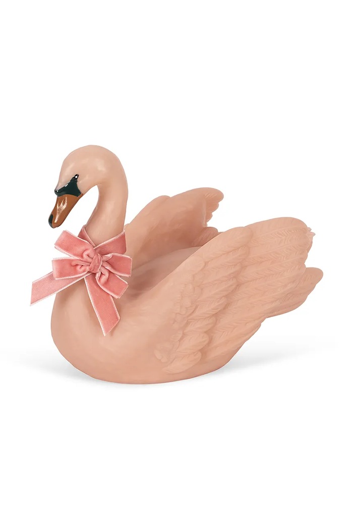 Konges Sløjd Nočná lampa detská SWAN LAMP KS106274.9BY2 ružová AW26