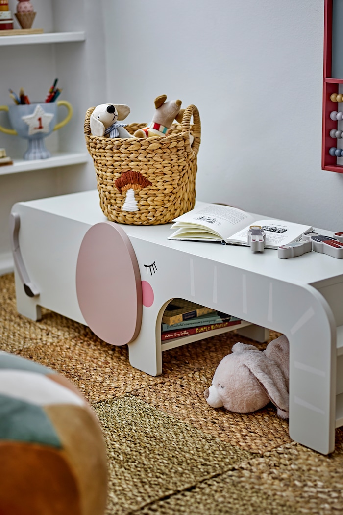 Siedzisko dziecięce Ferdinand Bench Bloomingville MINI szary 82063085
