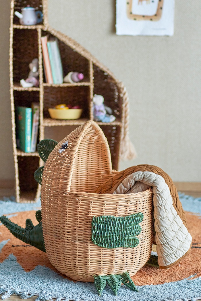 Bloomingville MINI Kosz na zabawki dziecięcy Eddi Basket 82054938