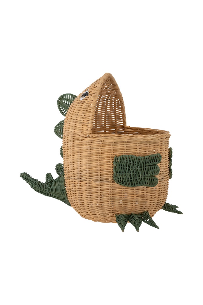 Chłopiec Bloomingville MINI Kosz na zabawki dziecięcy Eddi Basket 82054938 beżowy