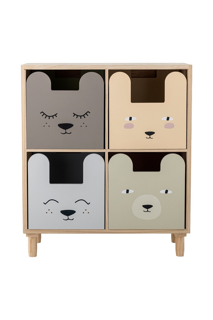 Bloomingville MINI Szafka dziecięca Calle Bookcase w/Drawers 82063169 multicolor AW26