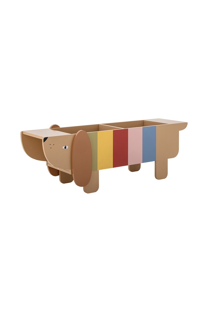 Chłopiec Bloomingville MINI Regał na książki dziecięcy Charlie Book Stand 82065427 multicolor